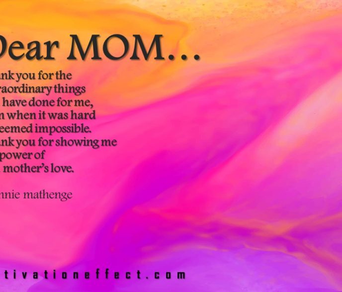 Mothers Love : An Inspirational Mother’s Day Poem